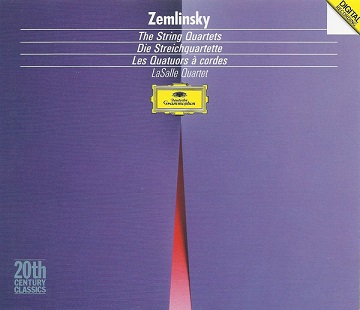 ツェムリンスキー：弦楽４重奏曲全集 - LaSalle（CD - DG 1989）.jpg